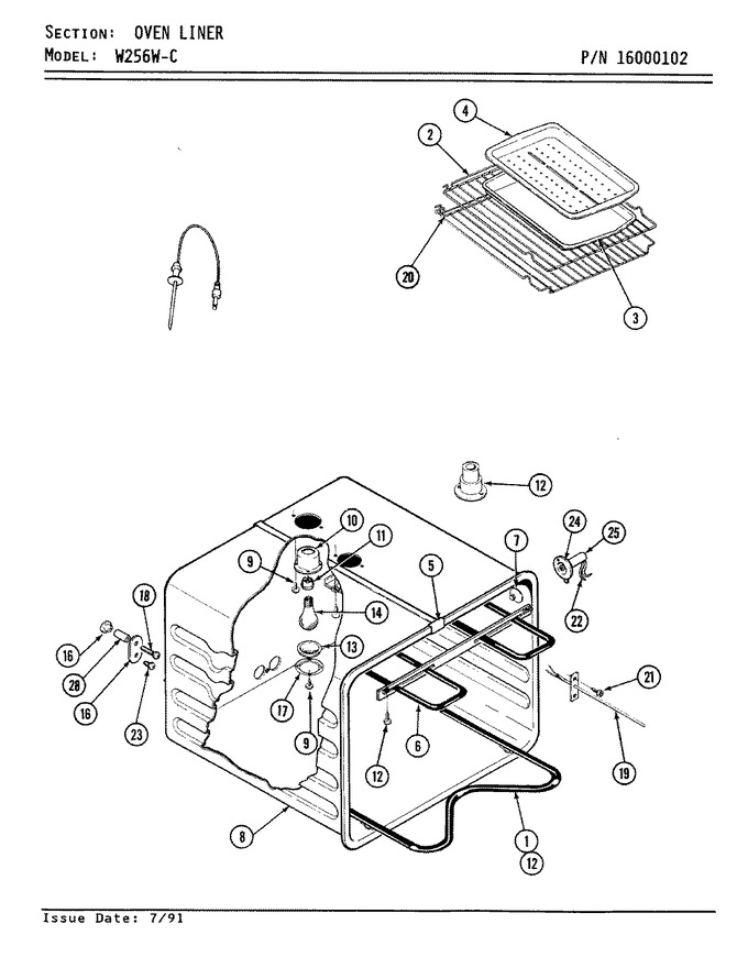 Diagram for W256W-C