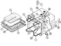 Diagram for 12 - Oven (lower)
