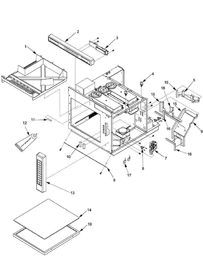 Diagram for WDYRC2 (BOM: P1326305M)