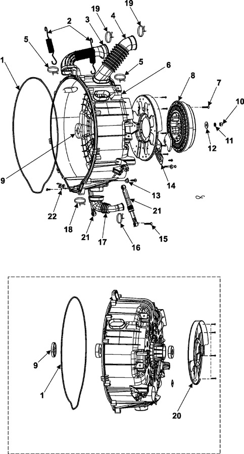 Diagram for WF316BAC
