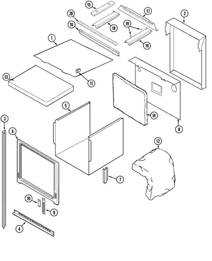 Diagram for WM30460W