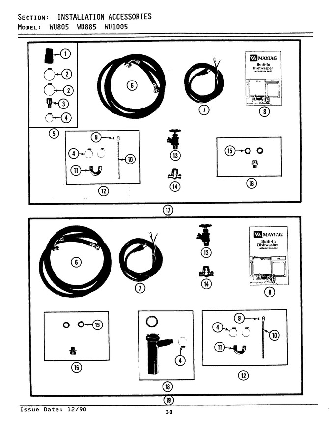 Diagram for WU885