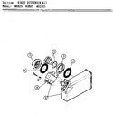 Diagram for 09 - Rinse Dispenser Kit (wu1005)