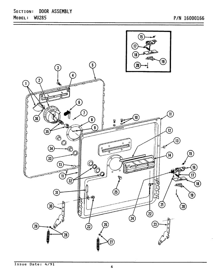 Diagram for WU285