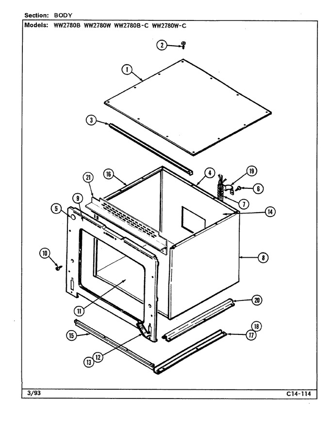 Diagram for WW2780B-C