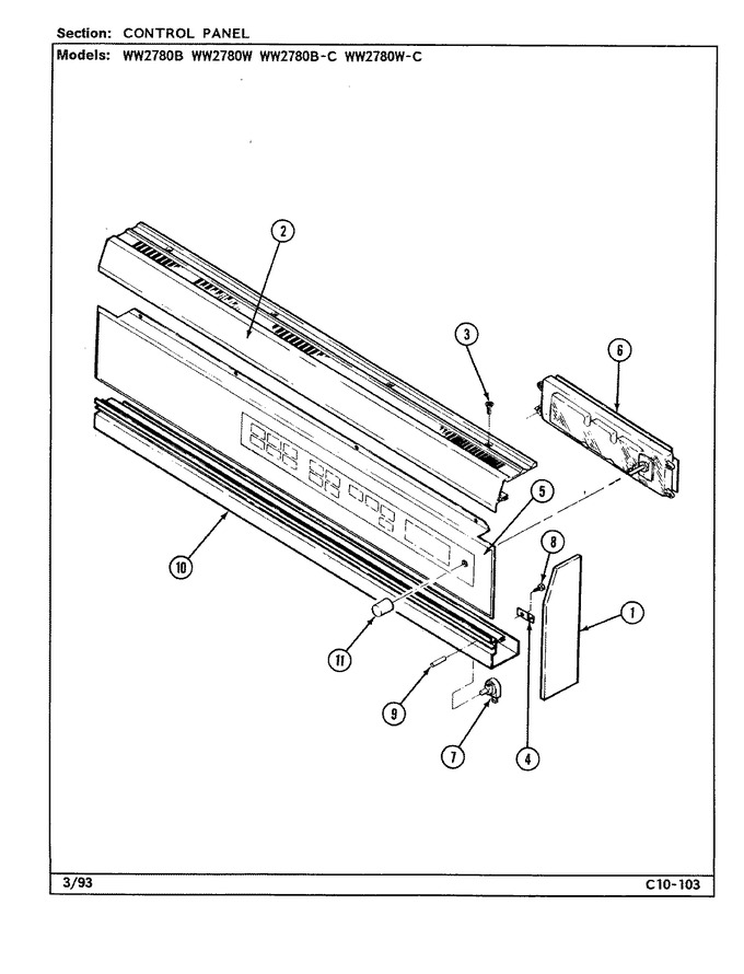 Diagram for WW2780W