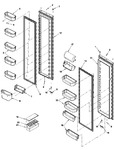 Diagram for 13 - Ref/fz Door And Shelf