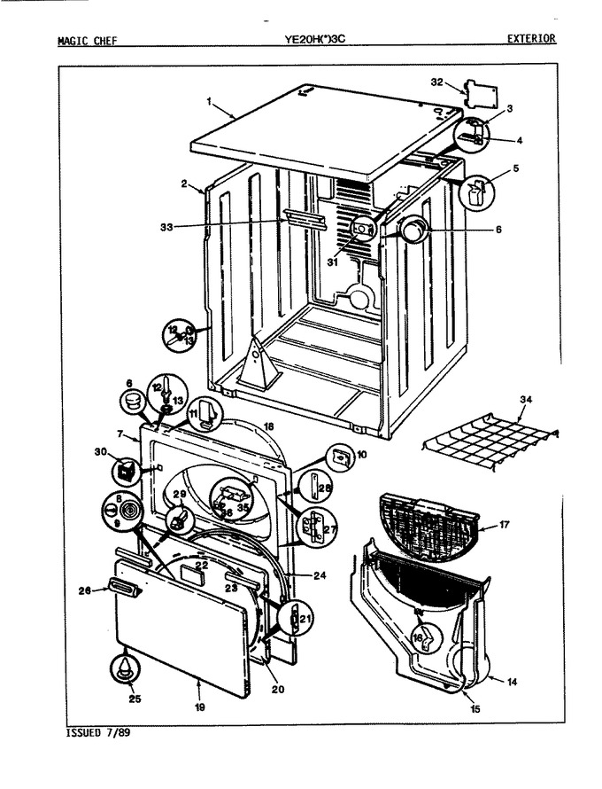 Diagram for YE20HN3C
