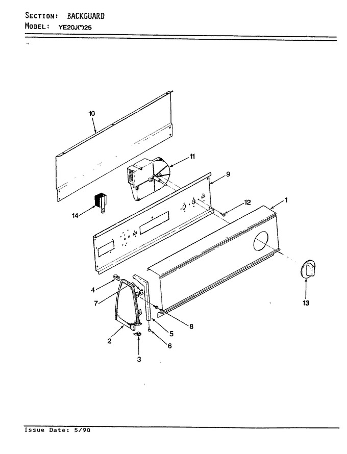 Diagram for YE20JA25