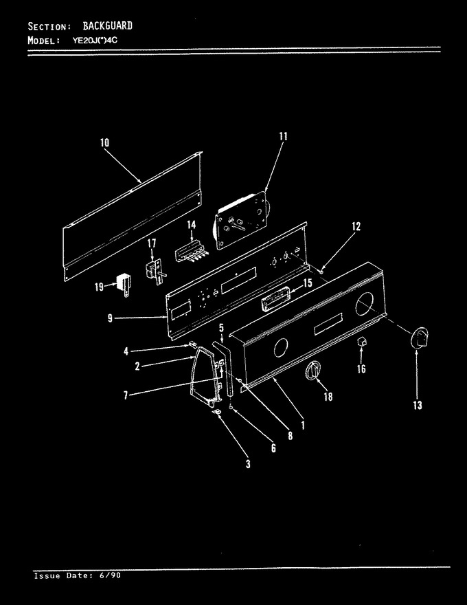 Diagram for YE20JY4C