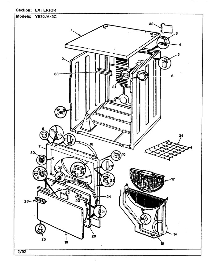 Diagram for YE20JA5C