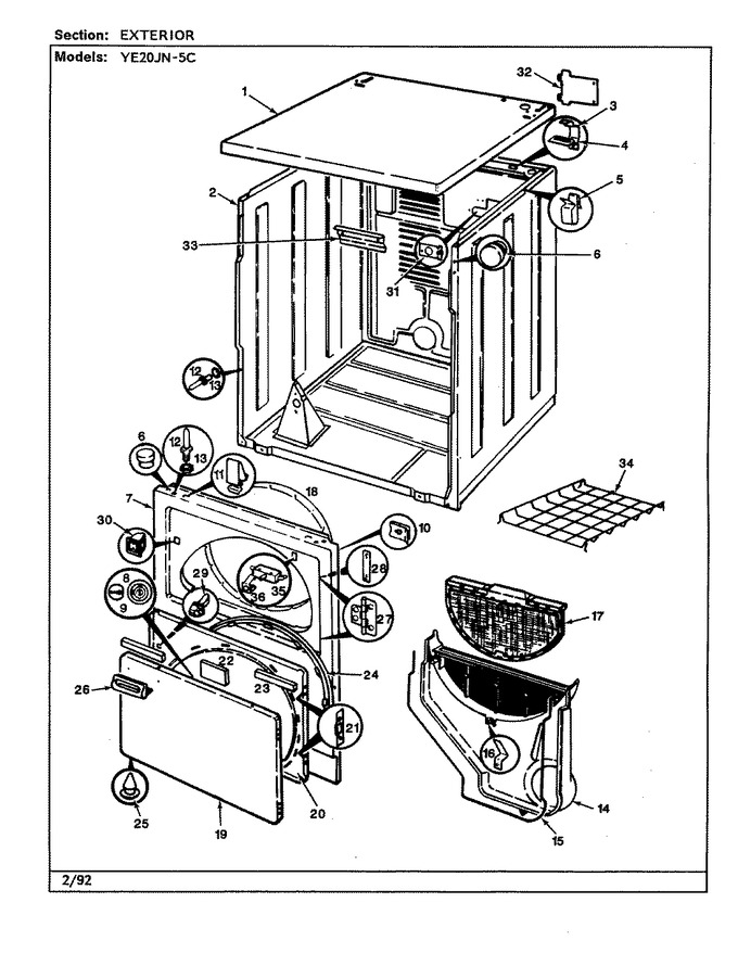 Diagram for YE20JN5C