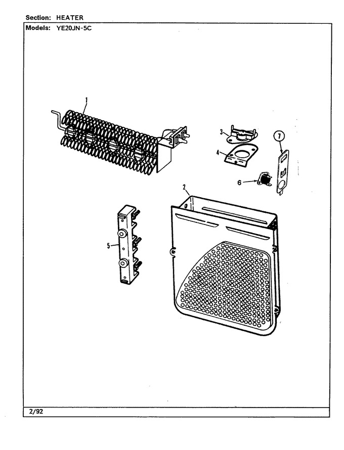 Diagram for YE20JN5C