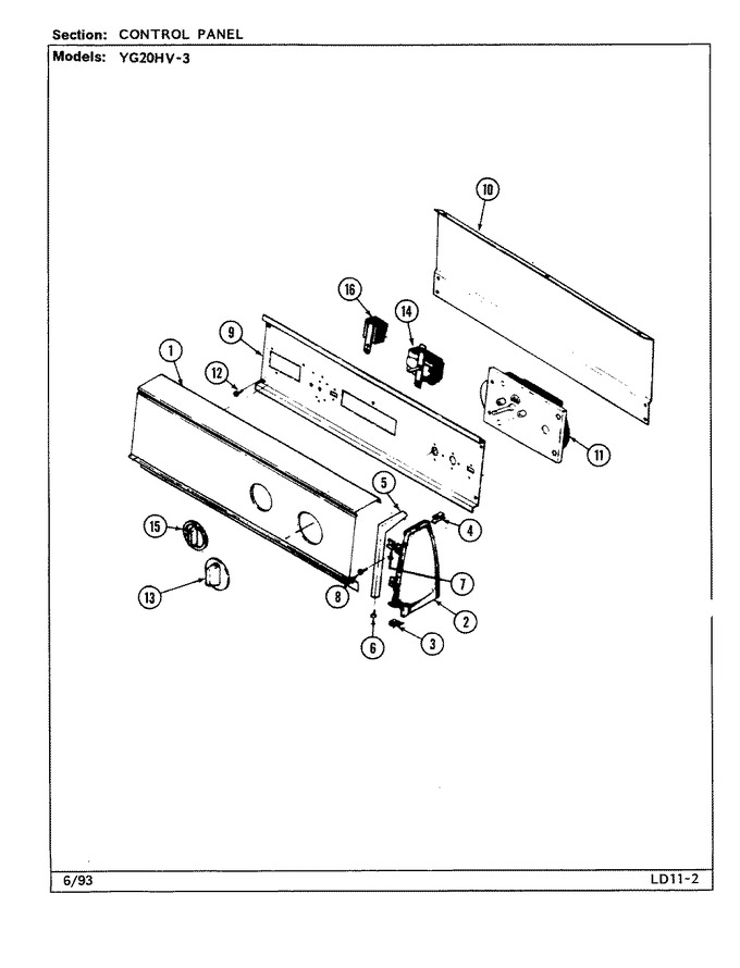 Diagram for YG20HV3