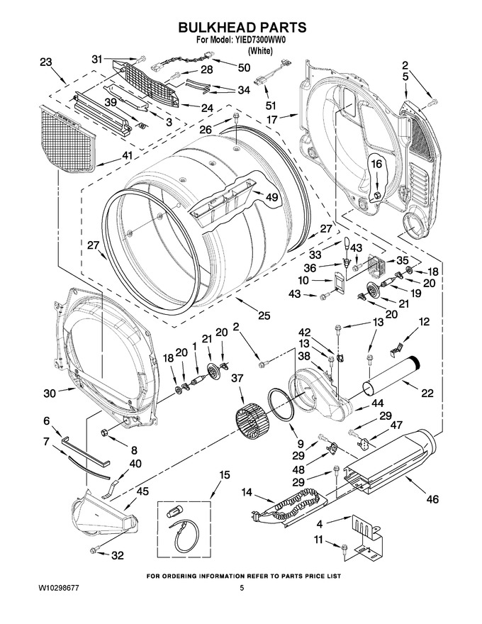 Diagram for YIED7300WW0