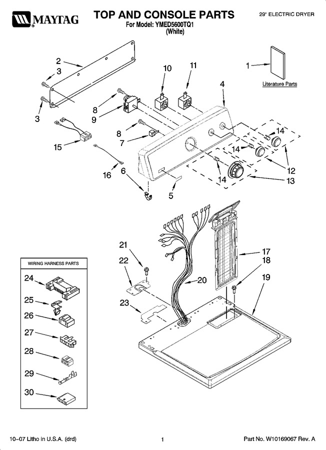 Diagram for YMED5600TQ1