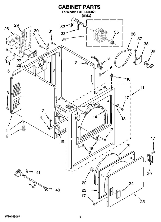 Diagram for YMED5600TQ1