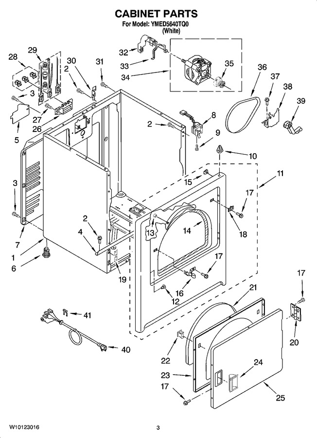 Diagram for YMED5640TQ0