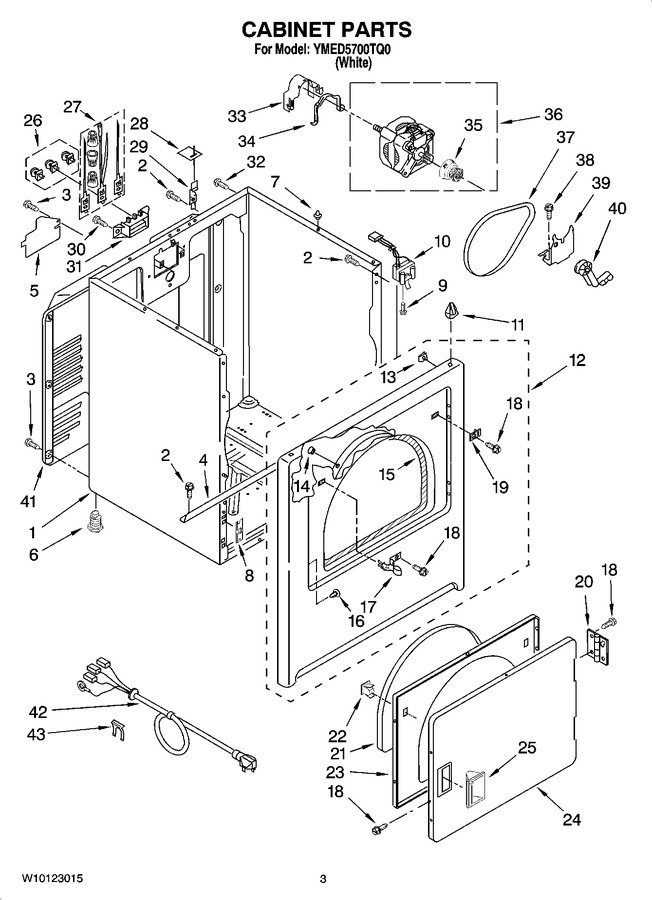 Diagram for YMED5700TQ0