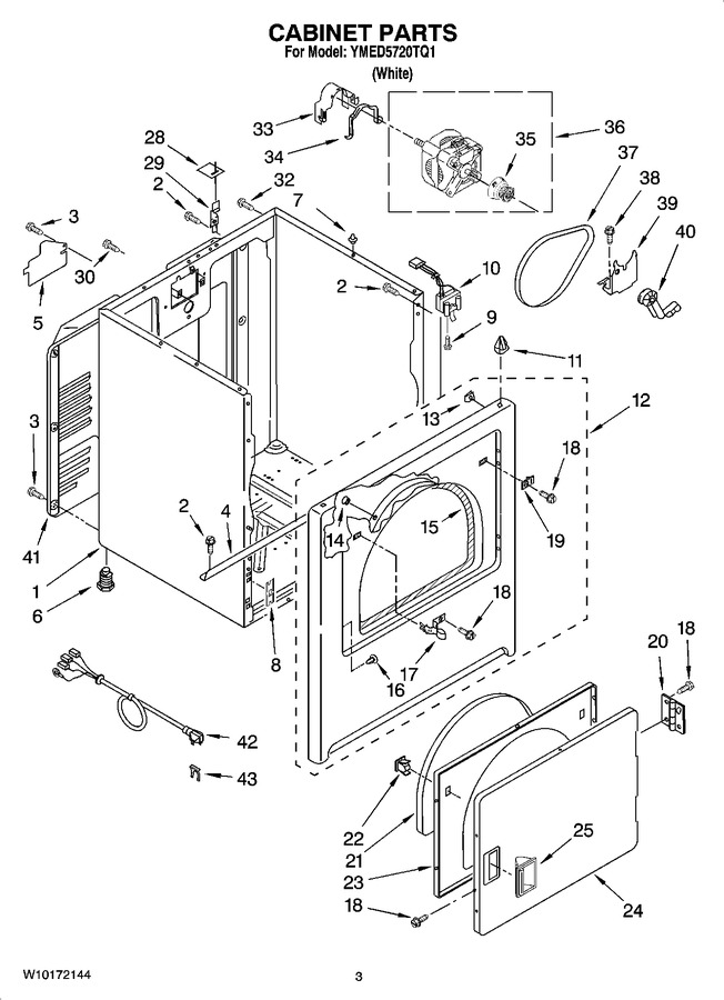 Diagram for YMED5720TQ1