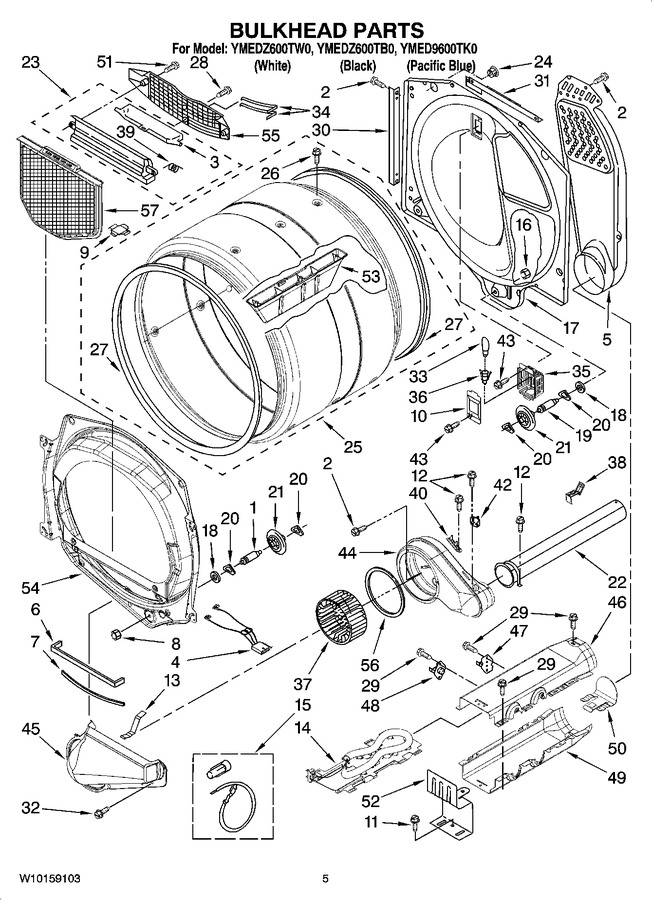 Diagram for YMED9600TK0