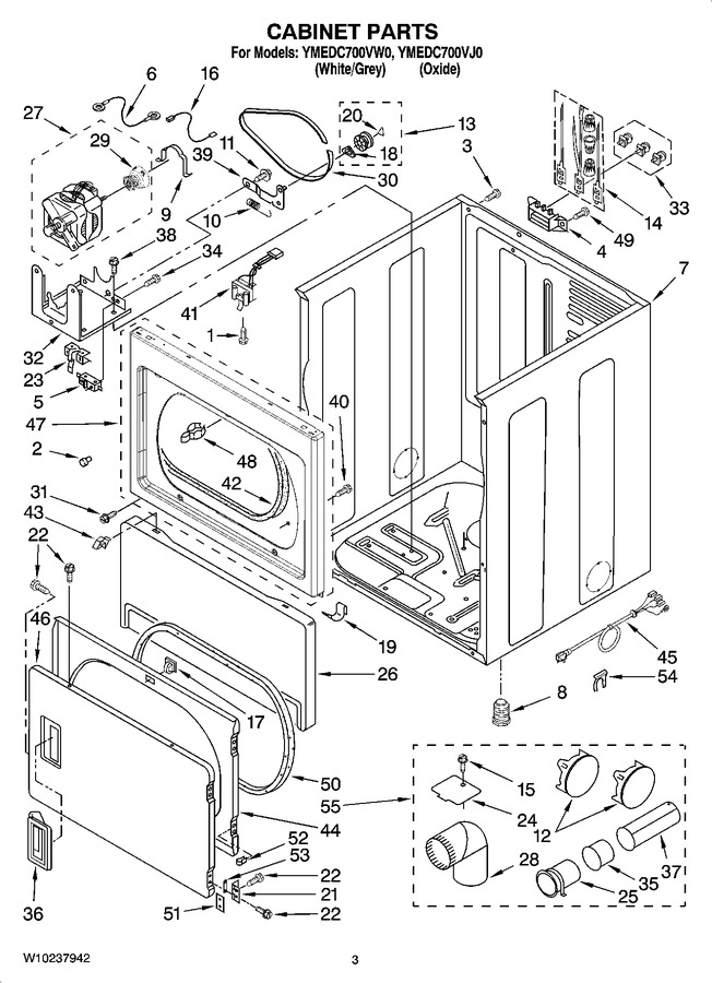 Diagram for YMEDC700VW0