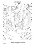 Diagram for 02 - Cabinet Parts