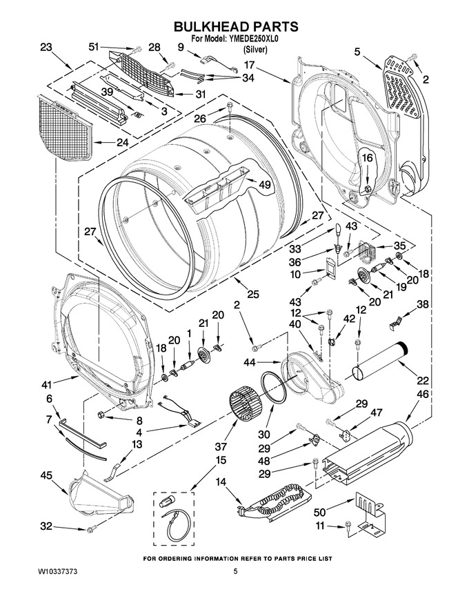 Diagram for YMEDE250XL0