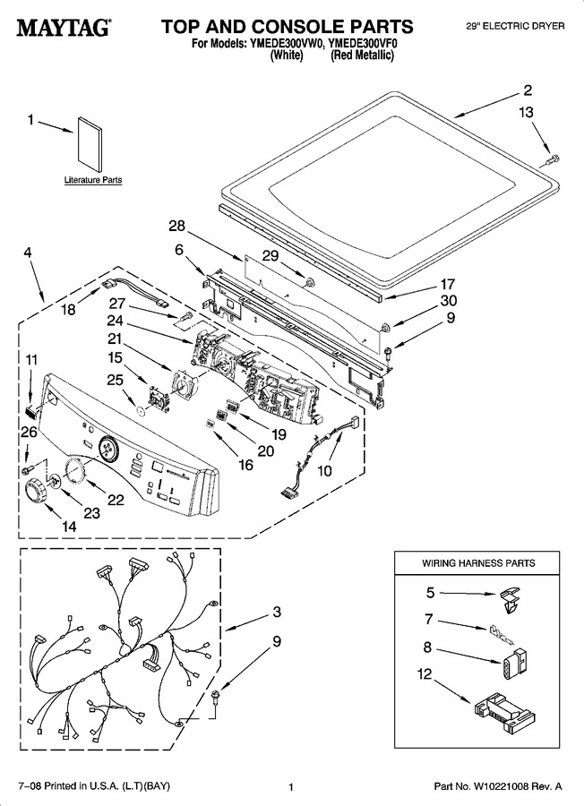 Diagram for YMEDE300VW0
