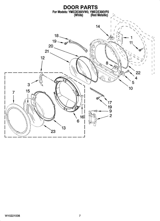Diagram for YMEDE300VW0