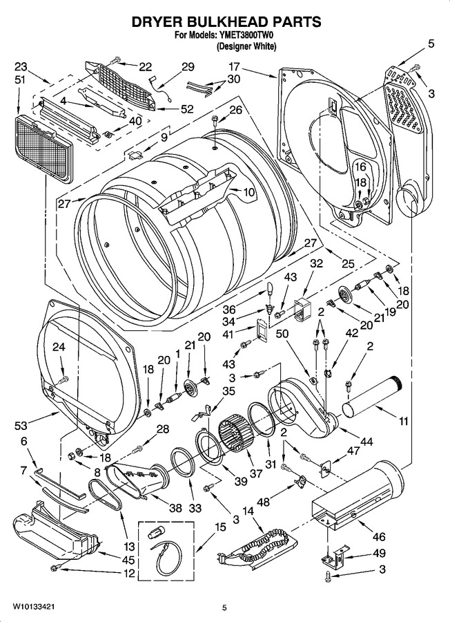 Diagram for YMET3800TW0