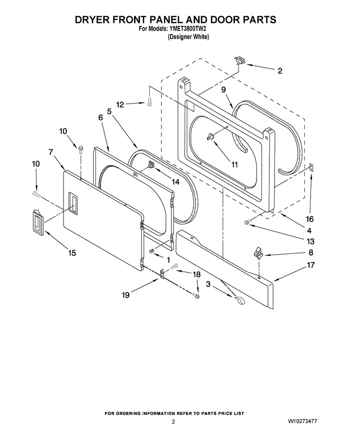 Diagram for YMET3800TW2