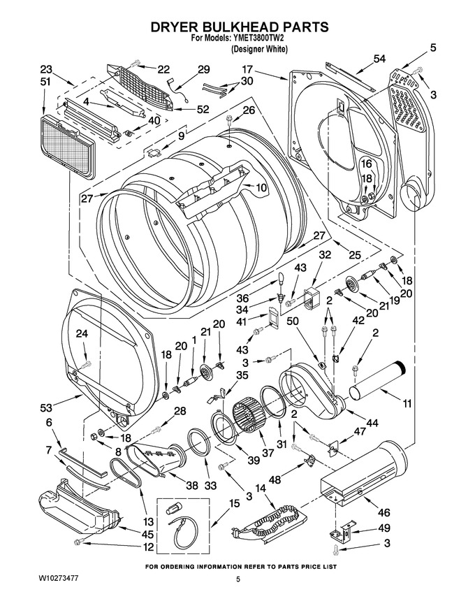 Diagram for YMET3800TW2