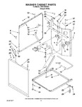 Diagram for 07 - Washer Cabinet Parts