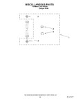 Diagram for 14 - Miscellaneous Parts