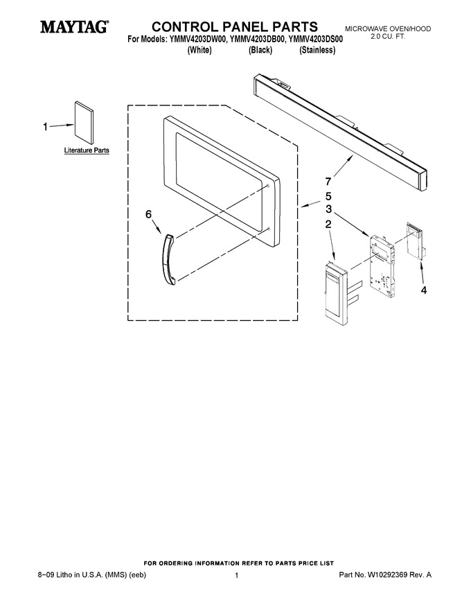 Diagram for YMMV4203DB00