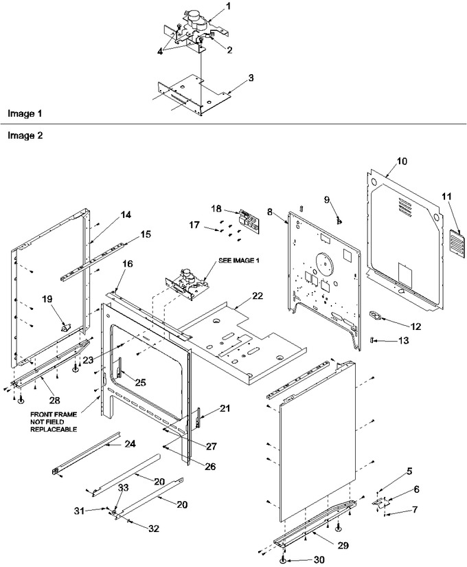 Diagram for ZRTC8500WW (BOM: P1143629NWW)