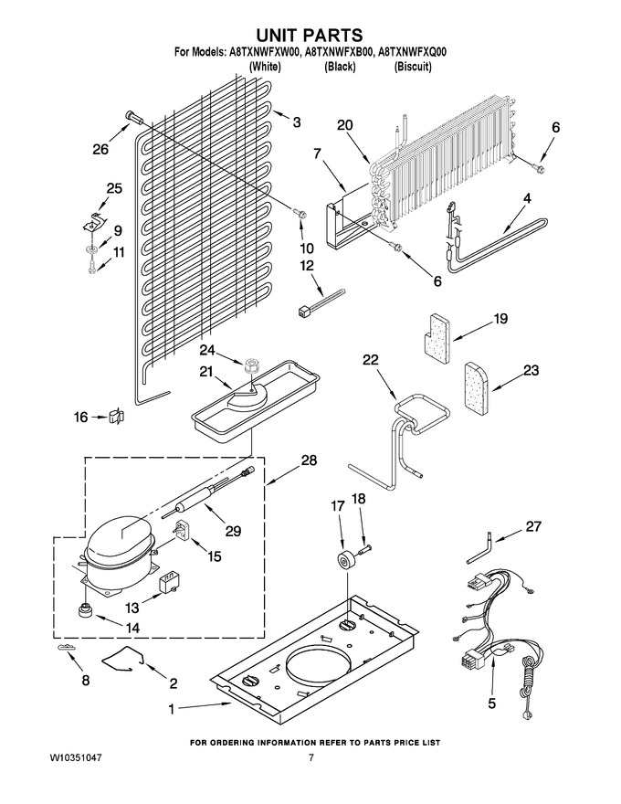 Diagram for A8TXNWFXQ00