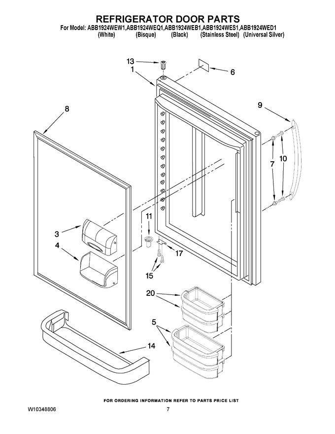 Diagram for ABB1924WED1