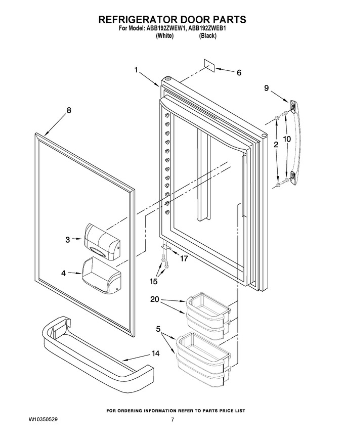 Diagram for ABB192ZWEW1