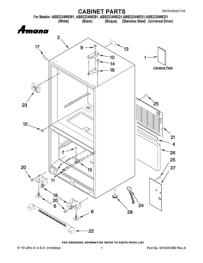 Diagram for ABB2224WED1