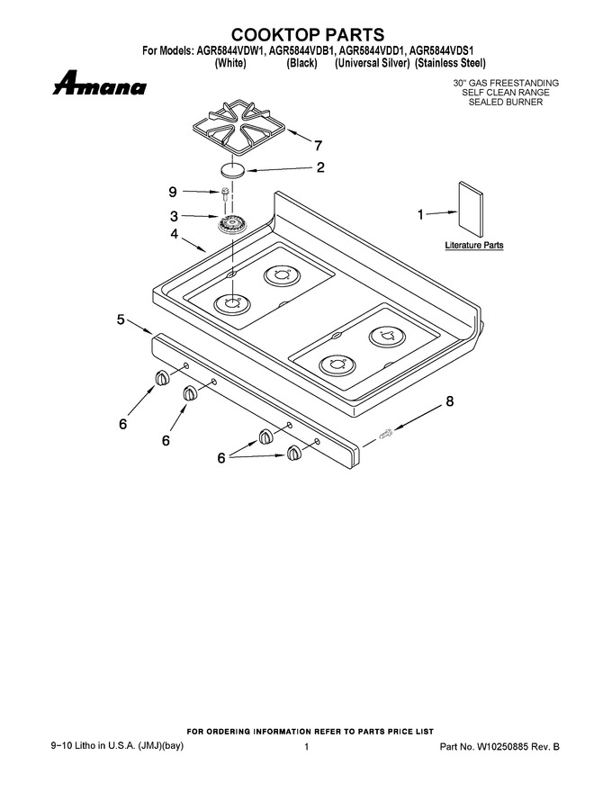 Diagram for AGR5844VDW1