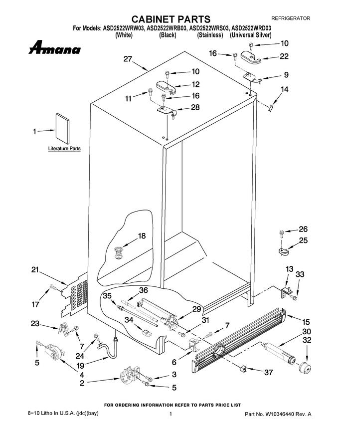 Diagram for ASD2522WRD03