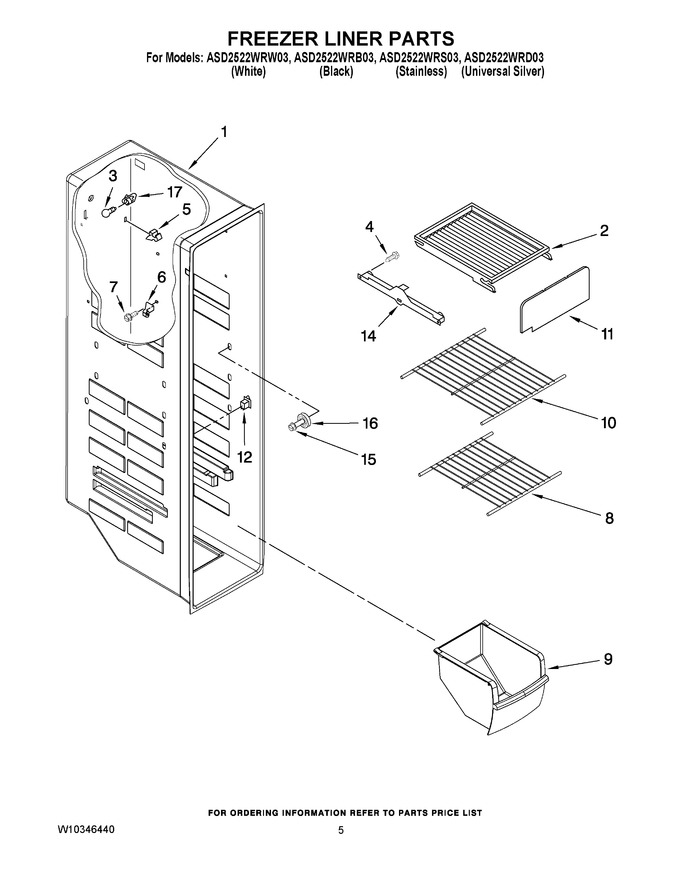 Diagram for ASD2522WRS03