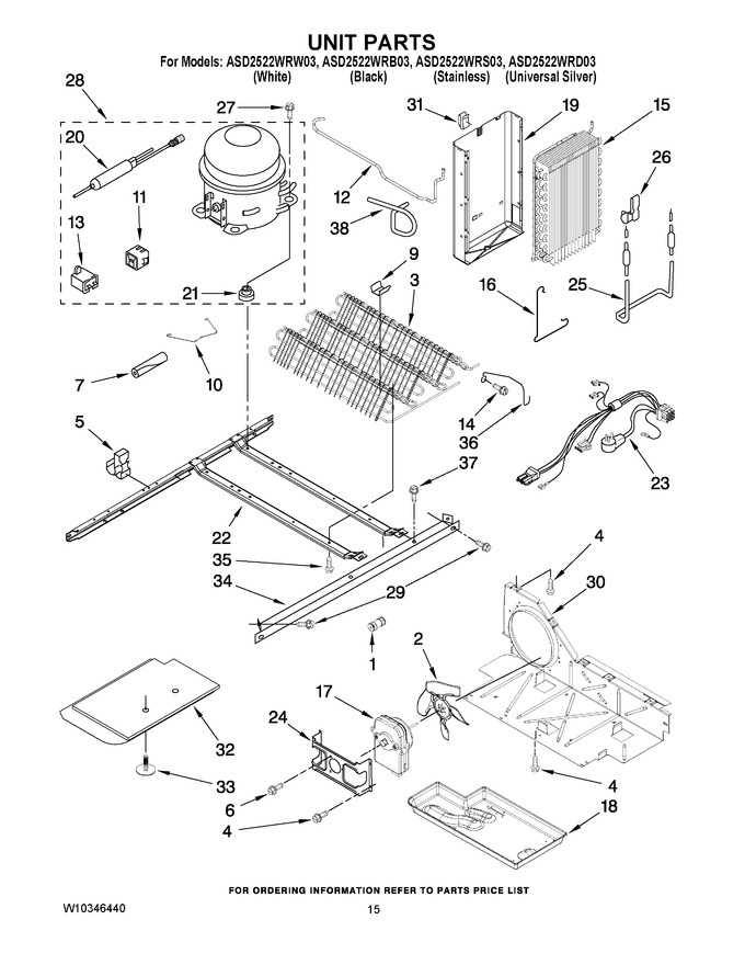 Diagram for ASD2522WRS03