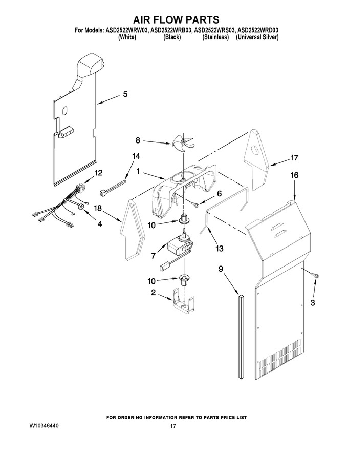 Diagram for ASD2522WRW03