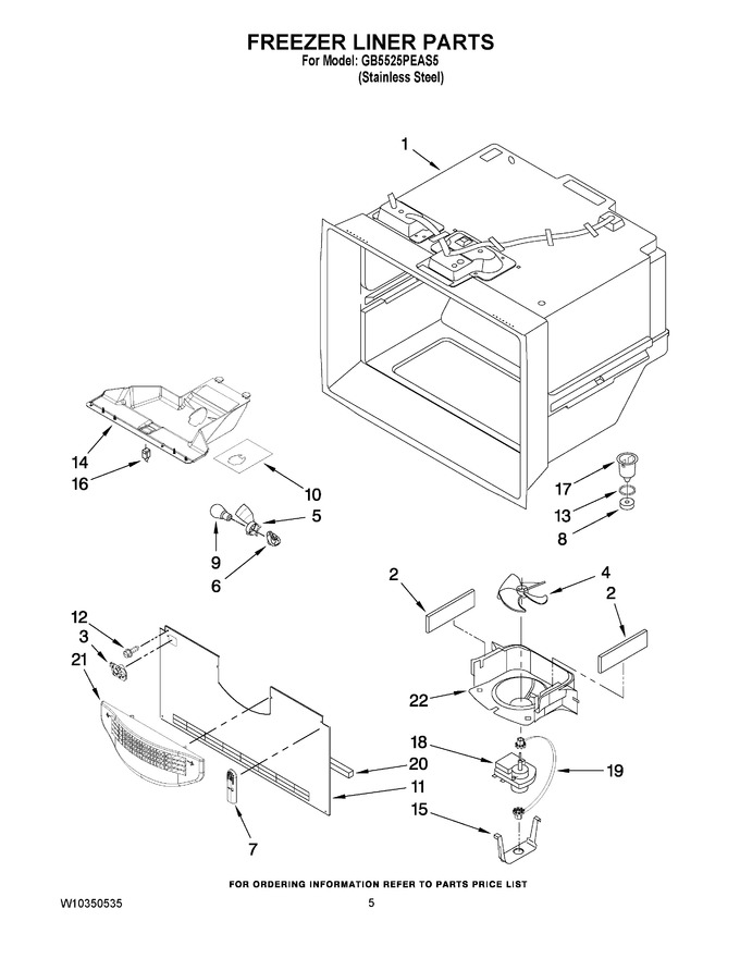 Diagram for GB5525PEAS5