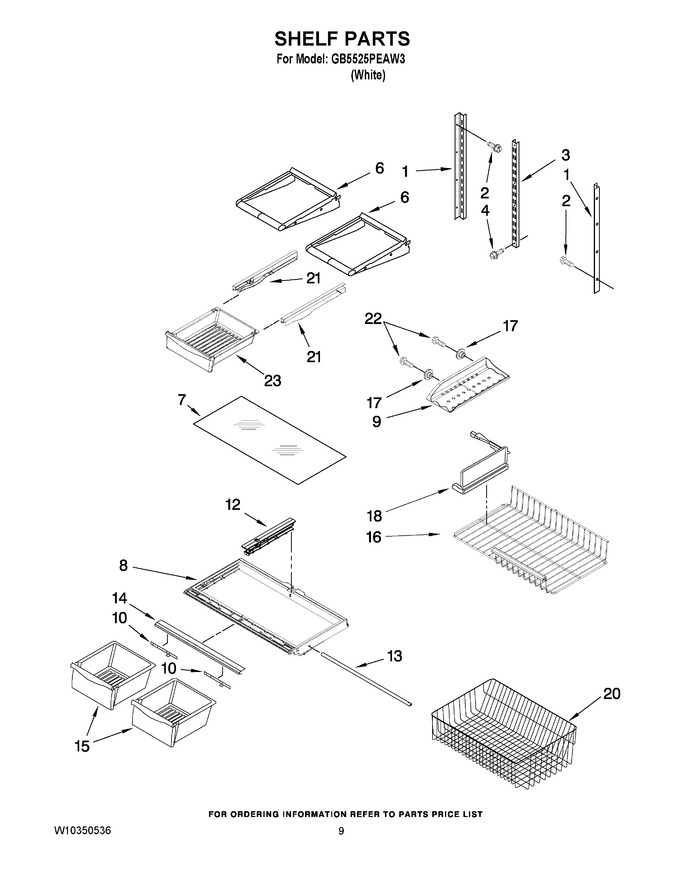 Diagram for GB5525PEAW3