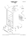 Diagram for 01 - Cabinet Parts