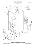 Diagram for 01 - Cabinet Parts